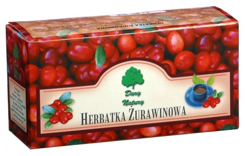 Żurawinowa herbatka