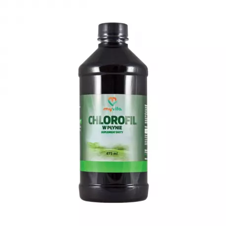 Chlorofil w Płynie 473 ml Oczyszczenie Myvita