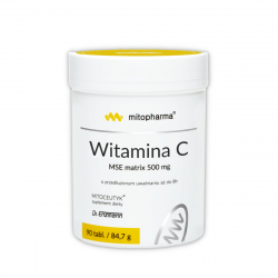 Witamina C MSE Matrix 500 mg o przedłużonym uwalnianiu Dr Enzmann (90 tab) Mito-Pharma