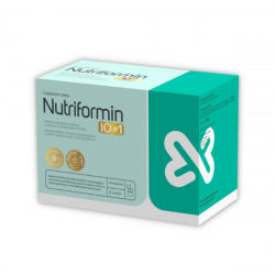 Nutriformin IO#1 Wsparcie Redukcji Masy Ciała Metabolizmu i Kontrola Glukozy we Krwi (30 saszetek) Hashimoto Plan