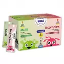 HILKI Zestaw Multi + B Complex dla Dzieci Sprawny Układ Nerwowy Zdrowy Rozwój Dziecka (60 saszetek) ForMeds