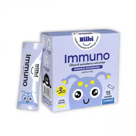 HILKI Immuno dla Dzieci Wsparcie Odporności (15 saszetek) ForMeds