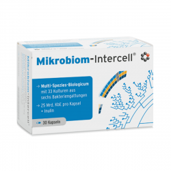 Mikrobiom-Intercell Probiotyk 33 Szczepy Bakterii z 6 Różnych Gatunków 25 mld CFU (30 kaps) Mito-Pharma