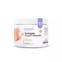Kolagen Ścięgna i Więzadła Bioaktywne peptydy kolagenowe Miedź Mangan Proszek 150,9 g Osavi