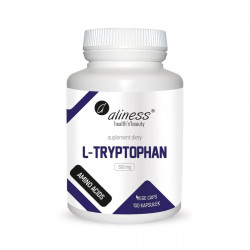 L-Tryptophan Tryptofan 500 mg (100 kaps) Aminokwasy Aliness