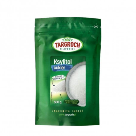 Ksylitol Cukier Naturalny Słodzik 500 g TARGROCH