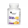 Kwasy Omega-3 DHA 300 mg + Witamina D3 2000 IU z Alg (60 kaps) Aliness