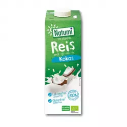 Napój Ryżowo-Kokosowy Bezglutenowy Naturalny BIO UHT Bez laktozy Bez Dodatków Cukru VEGE 1000 ml Natumi