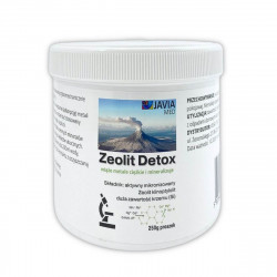 Zeolit Detox 250 g Aktywny Mikronizowany Klinoptylolit Najdrobniejszy 2-6 um Proszek
