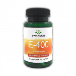 Witamina E 400IU (60 kaps) Swanson