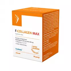 F-COLLAGEN MAX Kolagen 5000 mg Kwas Hialuronowy K2 D3 Witamina C 156 g ForMeds