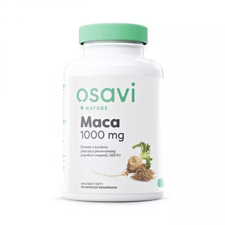 Maca 1000 mg Ekstrakt 5:1 VEGE (120 kaps) Olivit