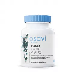 Potas 300 mg Cytrynian Potasu Wsparcie Układu Nerwowego i Mięśniowego oraz Ciśnienia Krwi VEGE (90 kaps) Osavi