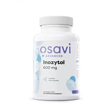 Inozytol 600 mg w formie Mio-Inozytolu (100 kaps) Osavi