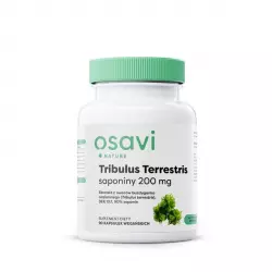 Tribulus Terrestris Saponiny 200 mg Standaryzowany Ekstrakt z Owoców Buzdyganka Naziemnego DER 10:1 (120 kaps) Osavi