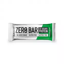 ZERO BAR Baton Proteinowy o Wysokiej Zawartości Białka o Smaku Czekoladowo-Orzechowym Bez Laktozy Bez Glutenu 50 g BioTechUSA