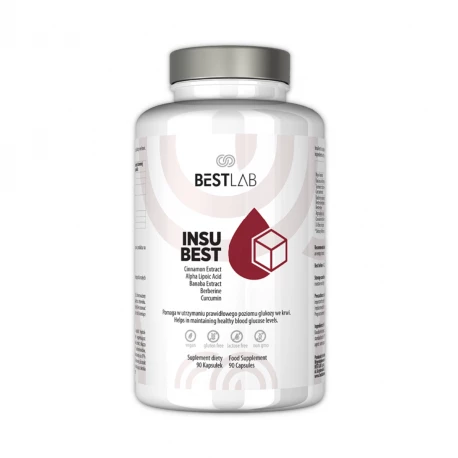 InsuBest Wsparcie Gospodarki Glukozowo-Insulinowej (90 kaps) BestLab