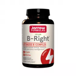 B-Right B-Complex (100 kaps) Kompleks witamin B Jarrow Formulas