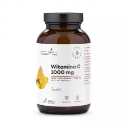 Witamina C 1000 mg Quali®-C Odporność i Zmęczenie (120 kaps) VEGE Aura Herbals
