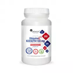 Koenzym Q10 KANEKA Naturalny UbiquinoL UbichinoL 100 mg (60 kaps) Aliness