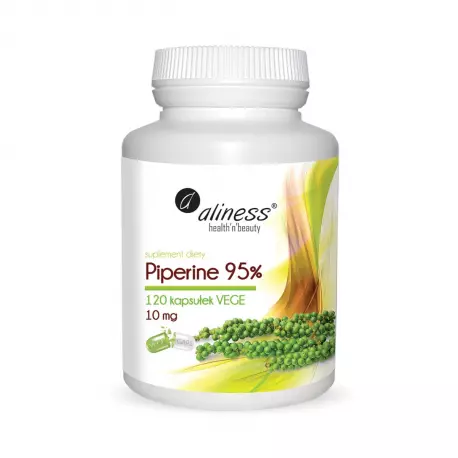 Piperine Piperyna 95% 10 mg (120 kaps) Aliness