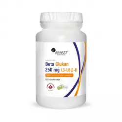 Beta Glukan Yestimun 1,3-1,6 β-D 250 mg (100 Vege kaps) Aliness