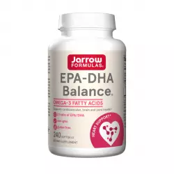 EPA DHA Balance (2:1) Kwasy Tłuszczowe Omega-3 600 mg (240 sgels) Jarrow Formulas