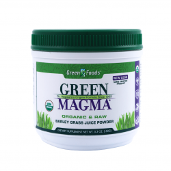 Green Magma BIO 150 g Sok z Młodego Jęczmienia Green Foods (OUTLET)