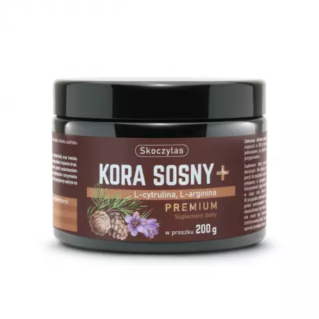 KORA SOSNY+ L-cytrulina + L-arginina Premium Proszek 200 g Skoczylas