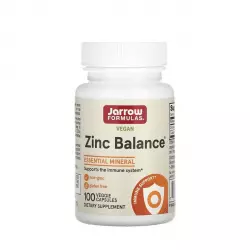 Zinc Balance Cynk 15 mg + Miedź 1 mg (100 kaps) Jarrow Formulas