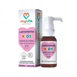 Laktoferyna KIDS BLF 95% Krople dla Dzieci 8 ml MyVita