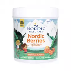 Nordic Berries Multiwitaminy dla Dzieci i Dorosłych (120 żelków) Nordic Naturals