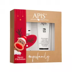 ZESTAW DETOX Czarna Maska Żelowa Detoksykująca 200 ml + Serum Detoksykujące do Twarzy 100 ml Apis
