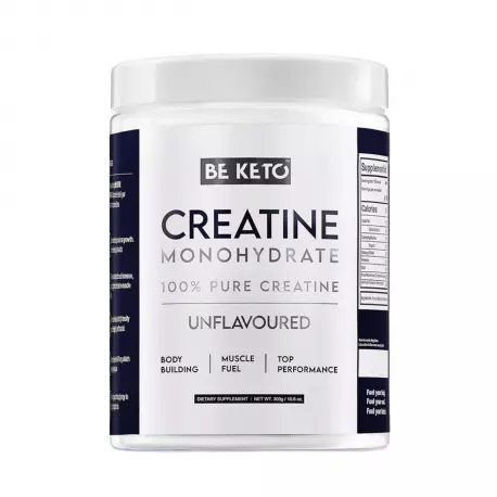 Monohydrat Kreatyny 100% - Bezsmakowy 300 g BeKeto