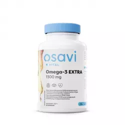 Omega-3 EXTRA 1300 mg o Smaku Cytrynowym (60 kaps) Osavi