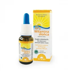 Witamina D3 Krople 800 IU 20 µg MCT 20 ml Dr. Jacob's