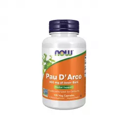 Pau D'arco Lapacho 500 mg (100 kaps) Now Foods
