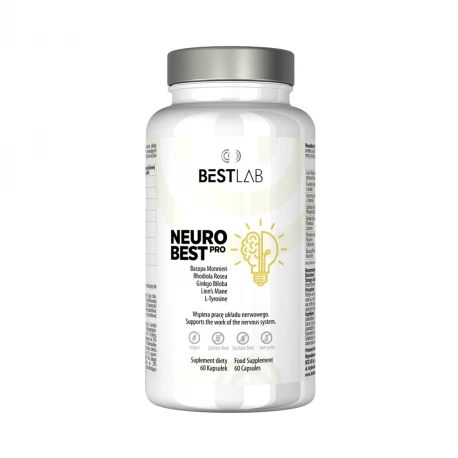 NeuroBest PRO Wsparcie Układu Nerwowego (60 kaps) BestLab