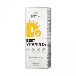 Best Vitamin D3 Witamina D Cholekalcyferol z Lanoliny w Kroplach 30 ml Best Lab