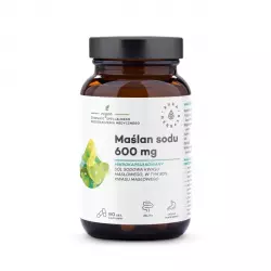 Maślan Sodu Mikrokapsułkowany 600 mg (90 kaps) Aura Herbals