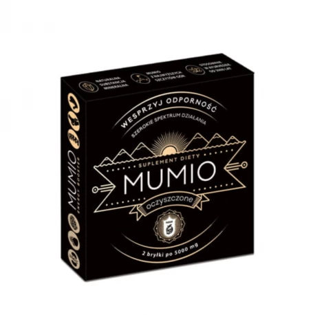 Shilajit Mumio Oczyszczone Bryłki (2 x 5 g) Nami