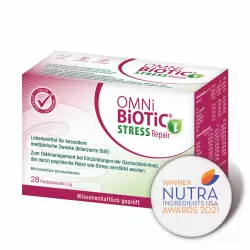OMNI-BIOTIC STRESS Repair 9 Psychobiotyk Aktywne Symbionty Jelitowe (28 saszetek) Omni-Biotic [Dostępne tylko stacjonarnie]