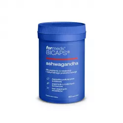 BICAPS Ashwagandha 29 mg 10% Witanolidów (60 kaps) Żeń-Szeń Indyjski ForMeds
