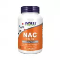 NAC N-acetyl Cysteina 600 mg + Selen + Molibden (250 kaps) Now Foods