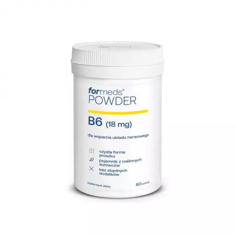 B6 POWDER Wsparcie Układu Nerwowego Proszek 40,2 g ForMeds