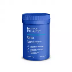 BICAPS ZINC Cytrynian Cynku 25 mg Cynku (60 kaps) ForMeds