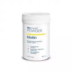Biotin POWDER Biotyna B7 Proszek 48 g (60 porcji) ForMeds
