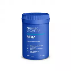 BICAPS MSM Siarka Organiczna Metylosulfonylometan 700 mg (60 kaps) ForMeds 