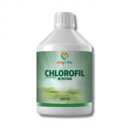 Chlorofil w Płynie 500 ml Oczyszczenie MyVita
