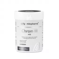 Chrom III 100% Naturalny MSE (120 tab) Dr Enzmann Mito-Pharma
